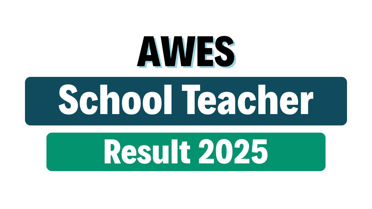 AWES Army School Teacher Result 2025