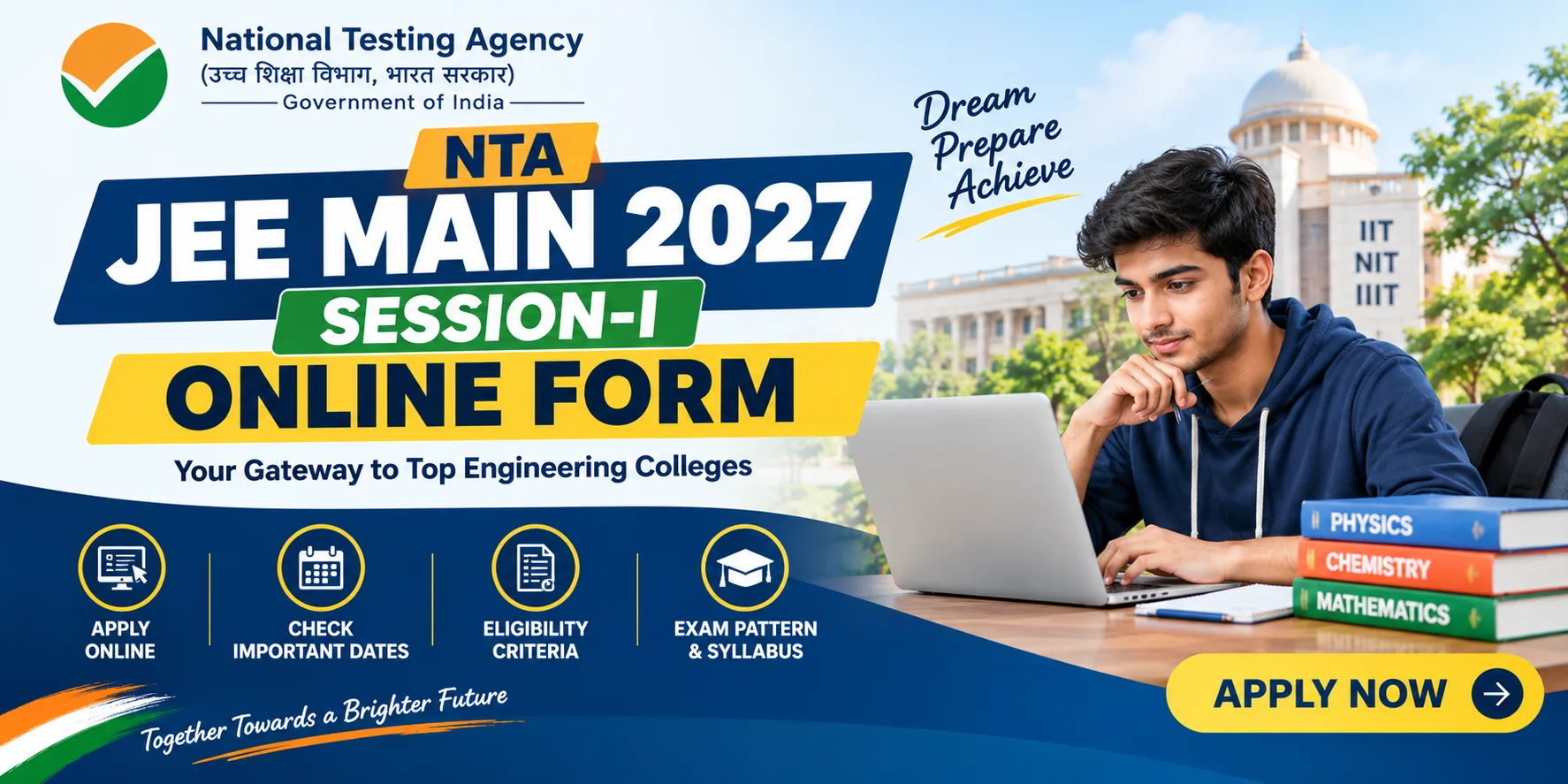 NTA JEE Main 2027 Session-I Online Form