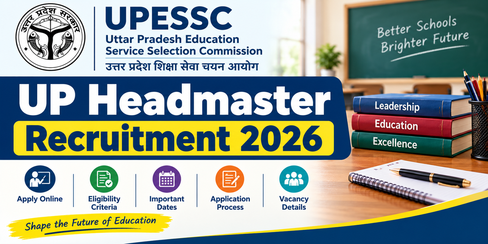 UPESSC UP Headmaster Recruitment 2026