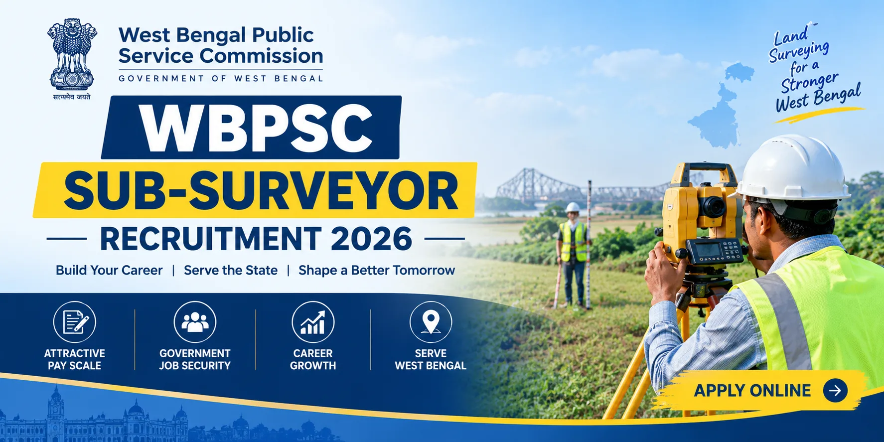 WBPSC Sub-Surveyor Recruitment 2026